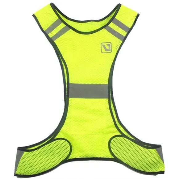 Adjustable Safety Reflective Vest Night Running Light Cycling Vest Safety Warning USB Rechargeable Bike LED Vest