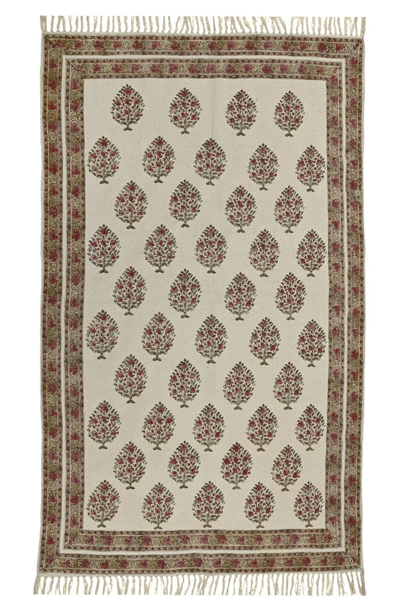 AUTUMN - BLOCK PRINTED RUG