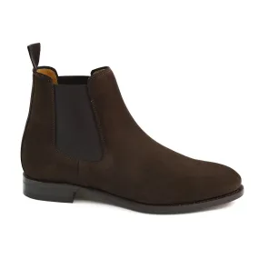 Berwick 1707 Chelsea Boot (303) - Dark Brown Suede