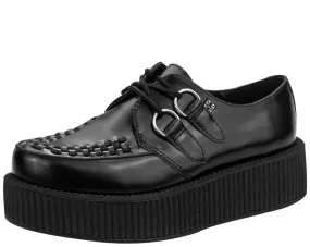 Black Leather Viva Mondo Creeper