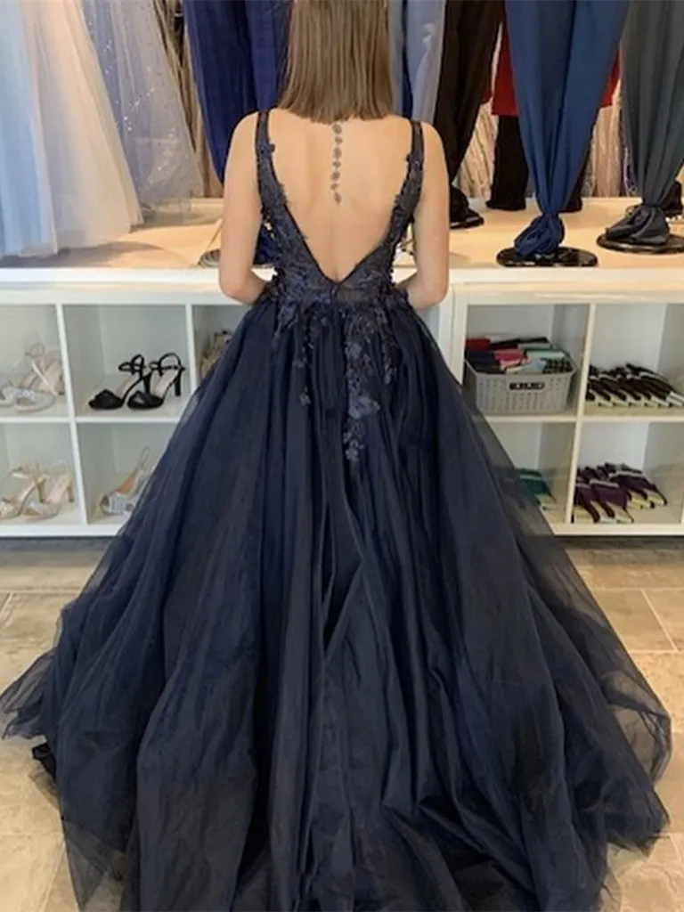 Black Prom Dresses Long, Evening Dress, Dance Dress, Formal Dress, Graduation School Party Gown, PC0567