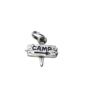 Camp Pewter Charm and Bracelet