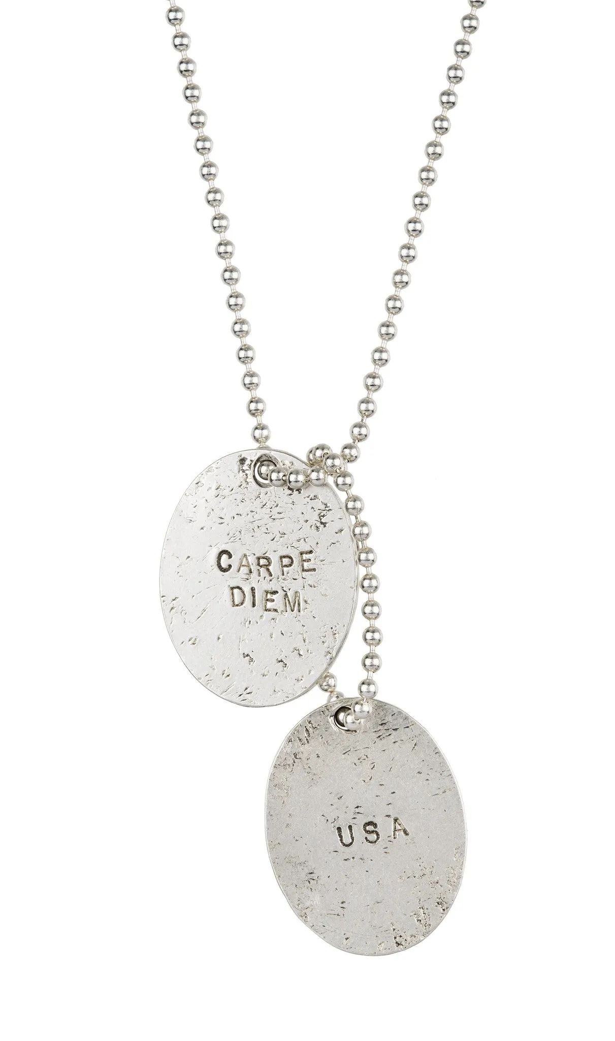 Carpe Diem Dog Tags