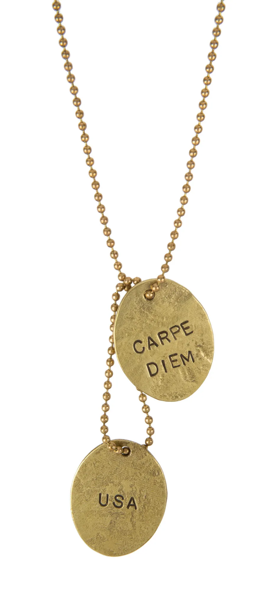 Carpe Diem Dog Tags