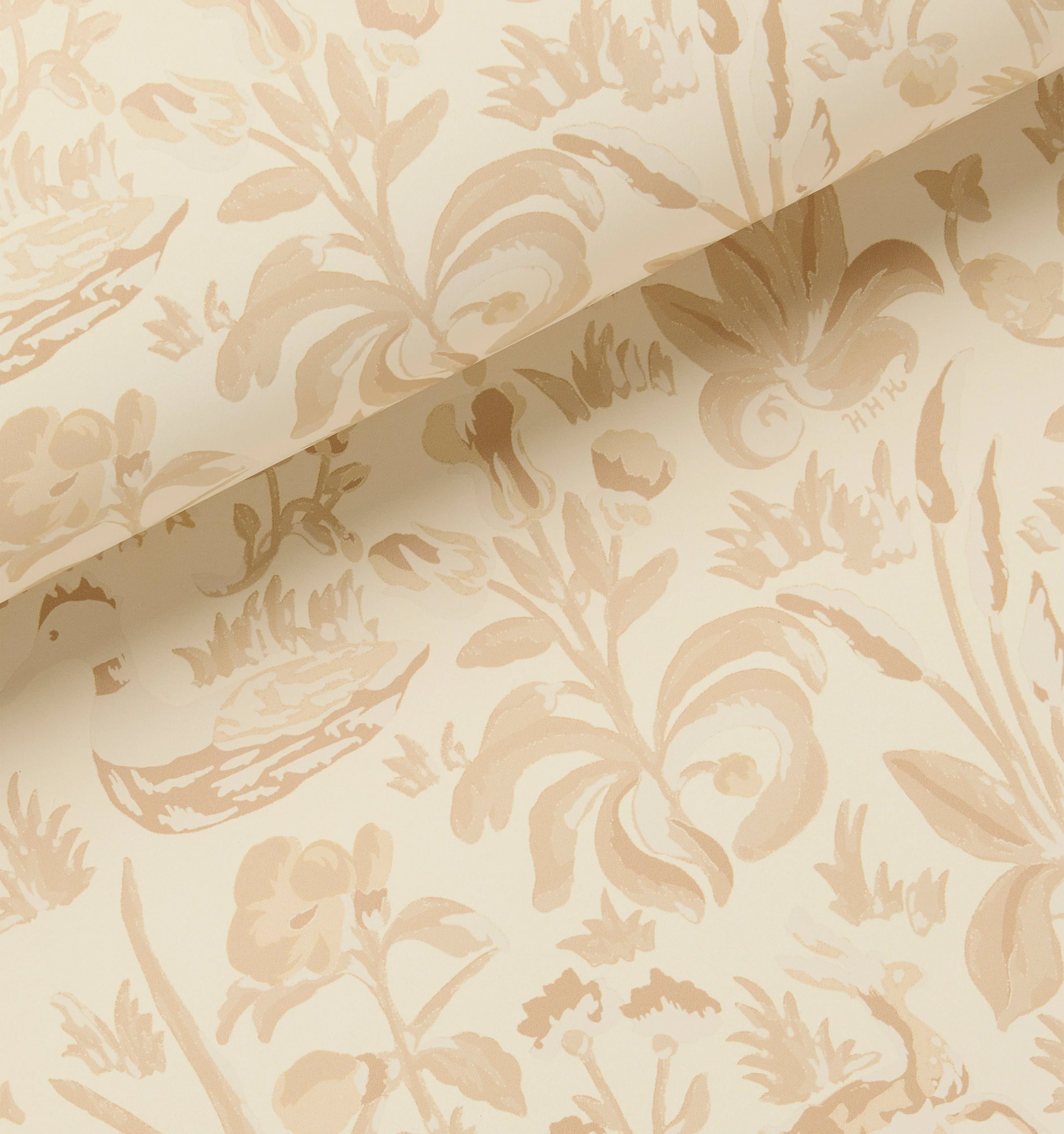 Clay Coated Wallpaper - Sand Sherwood Forest