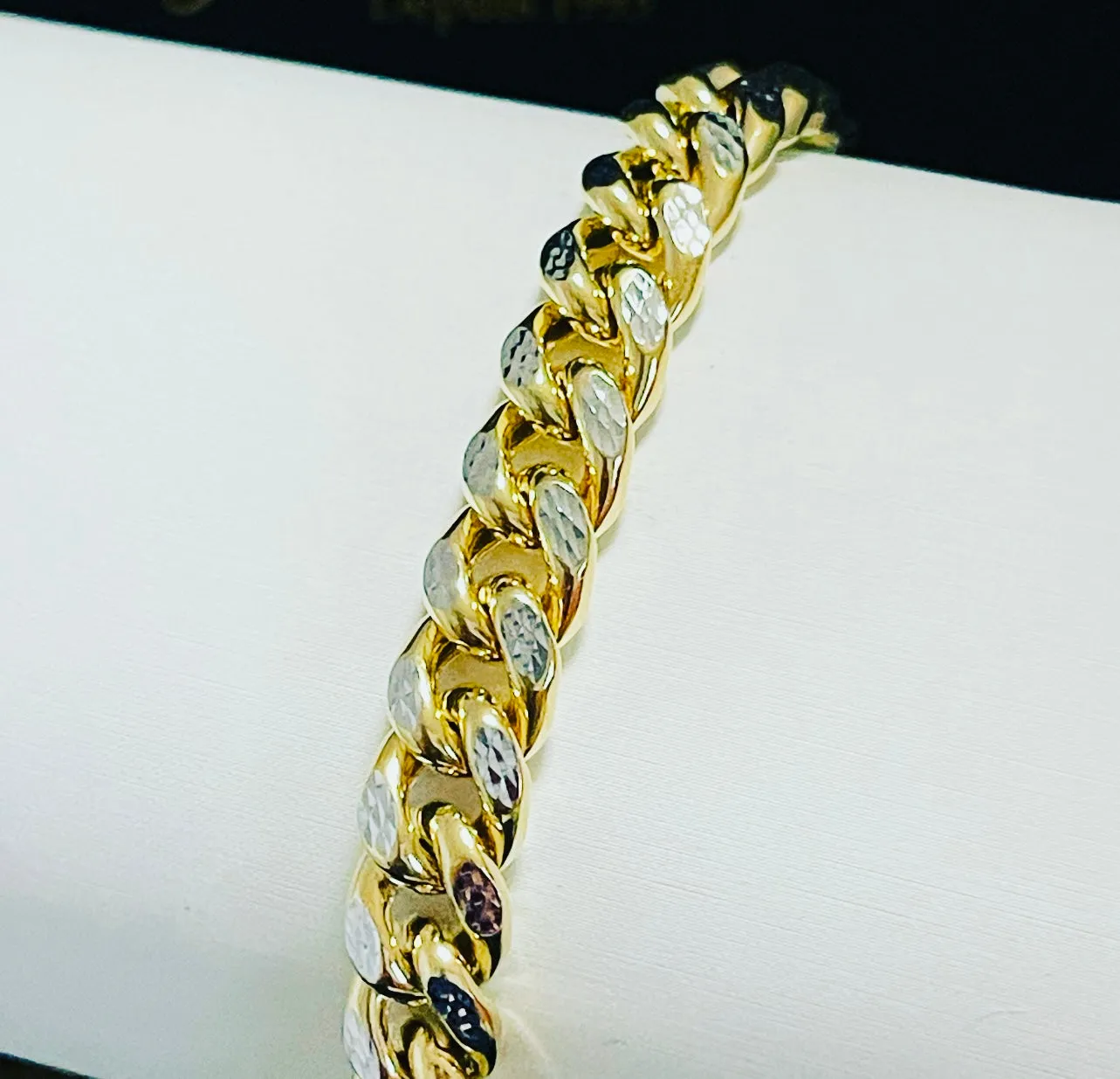 Cuban link bracelet