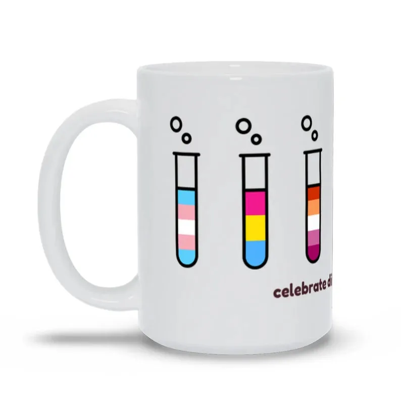 Diversity Test Tubes Mug