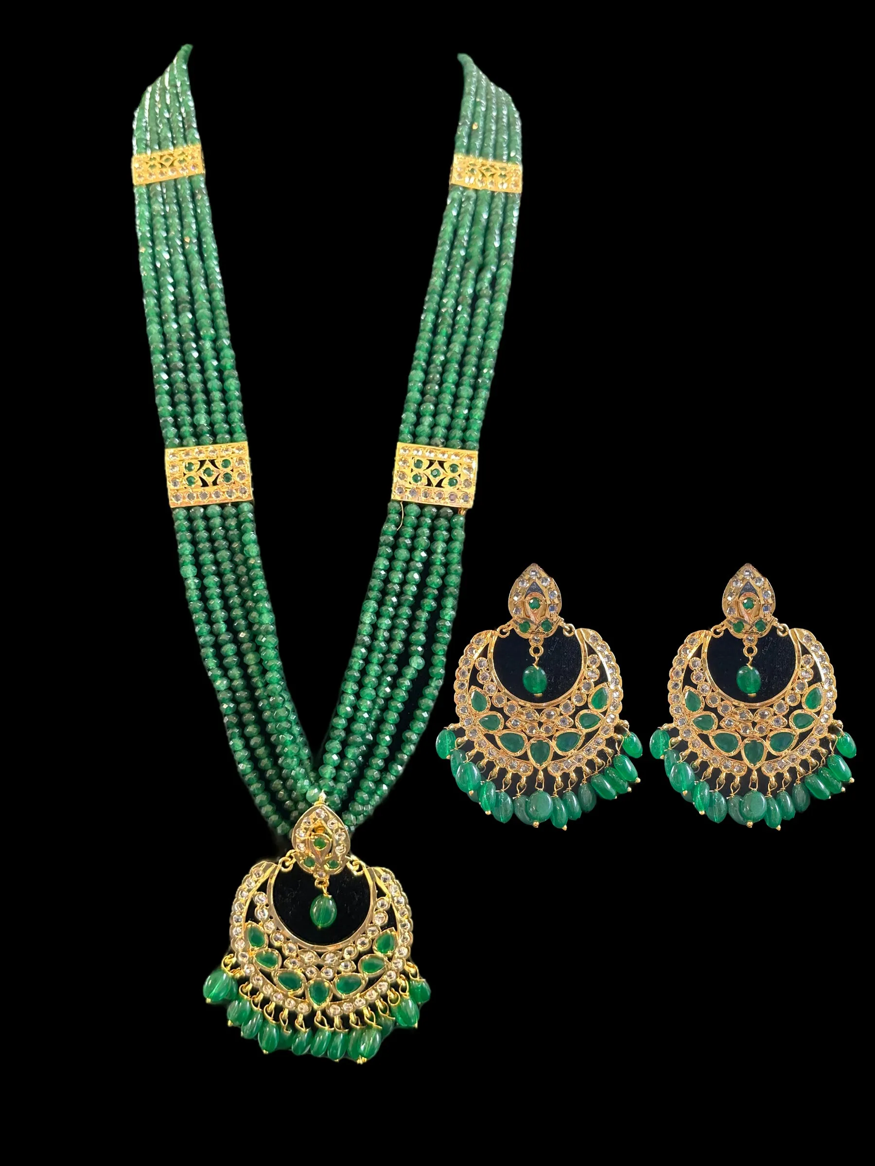 DLN43 Noor Rani haar ( green ) ( SHIPS IN 4 WEEKS )