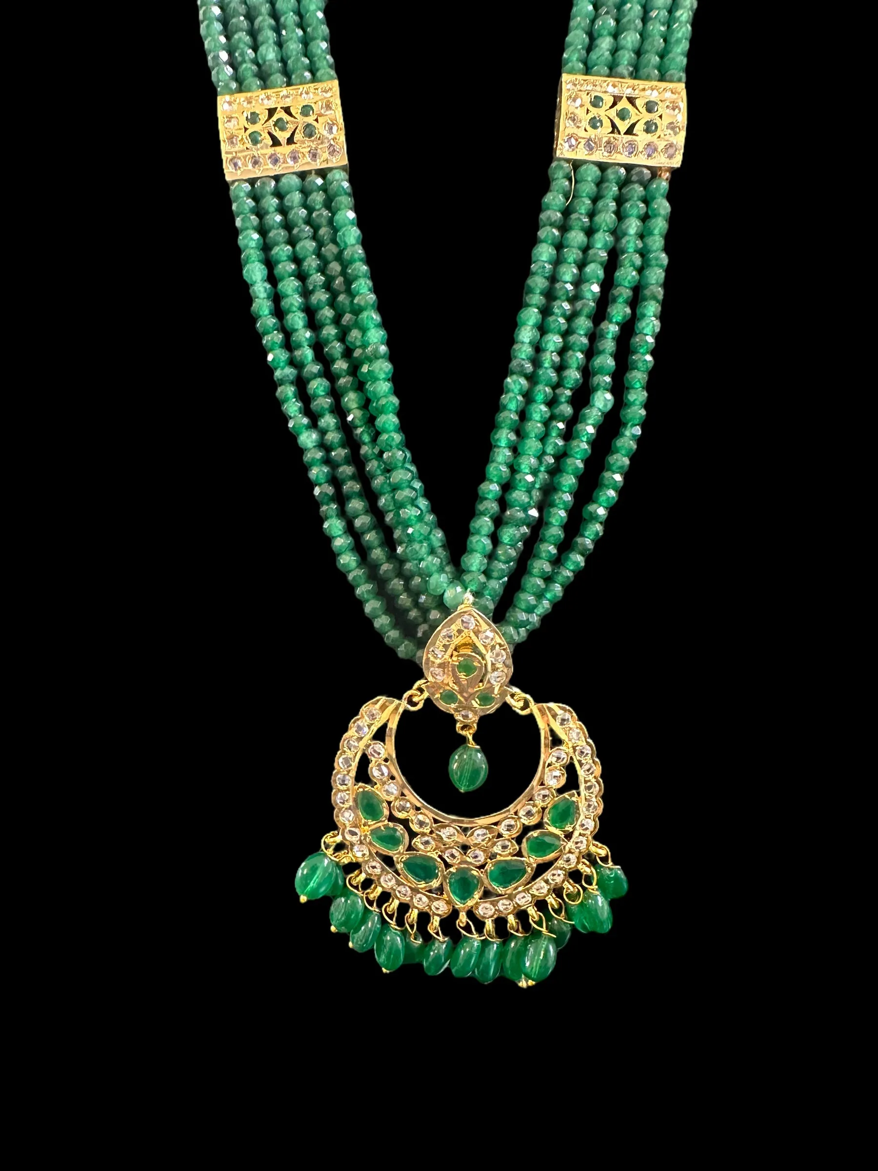 DLN43 Noor Rani haar ( green ) ( SHIPS IN 4 WEEKS )