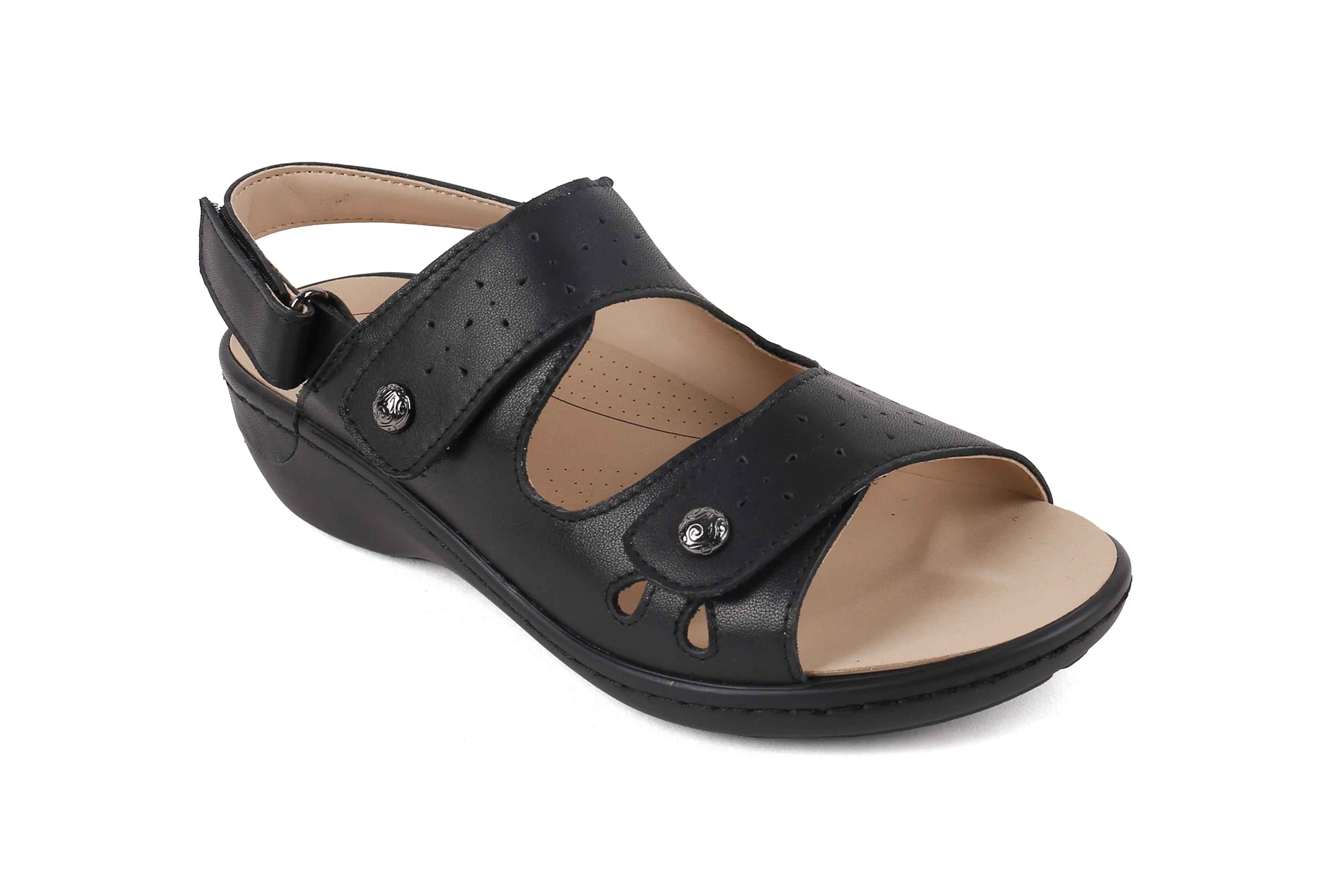 DR.KONG WOMEN REMOVABLE INSOLE SANDALS DK-S8000440E4-BLK(RP : $179)