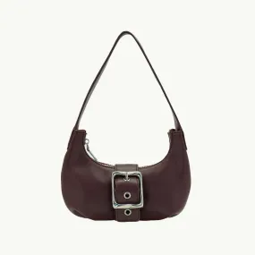 Everyday Mini Baguette Bag - Dark Plum