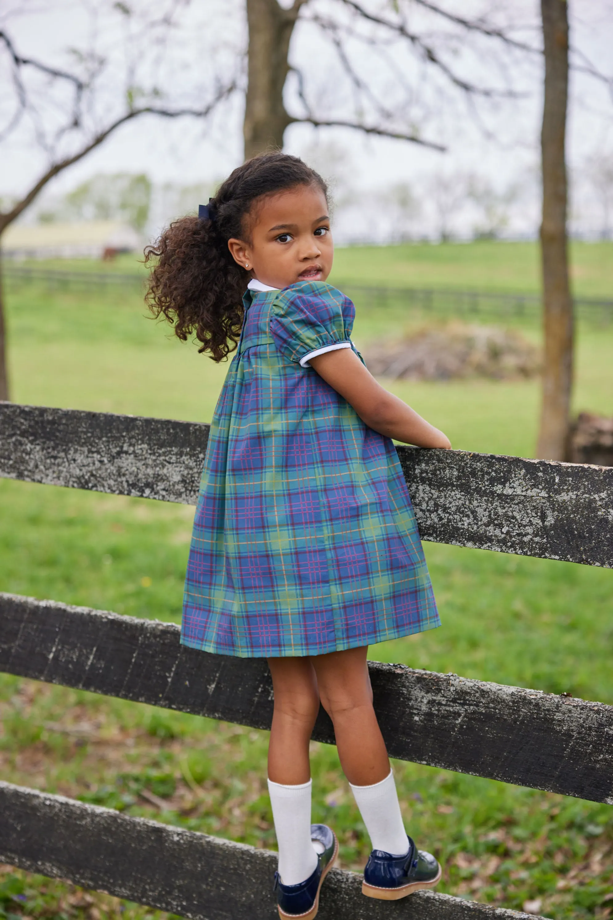 Fallon Dress - Ashford Tartan