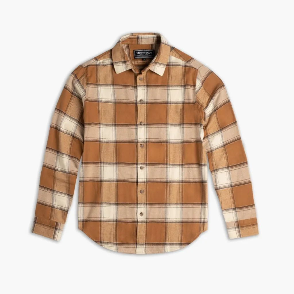 Forever Flannel Shirt | Butterscotch