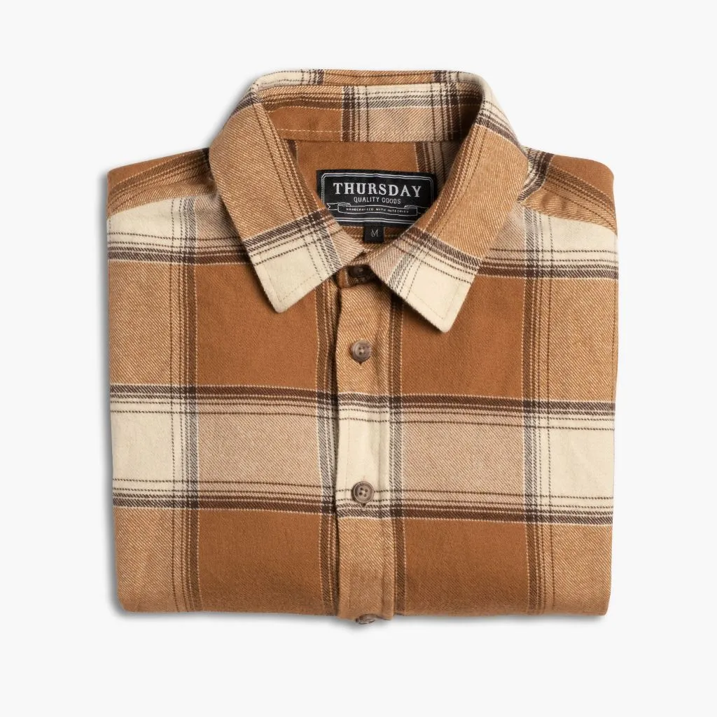 Forever Flannel Shirt | Butterscotch