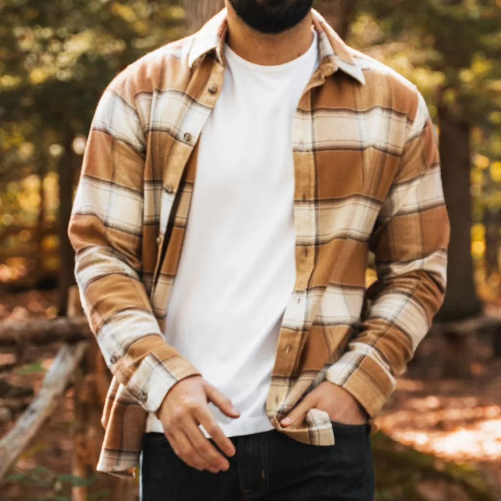 Forever Flannel Shirt | Butterscotch