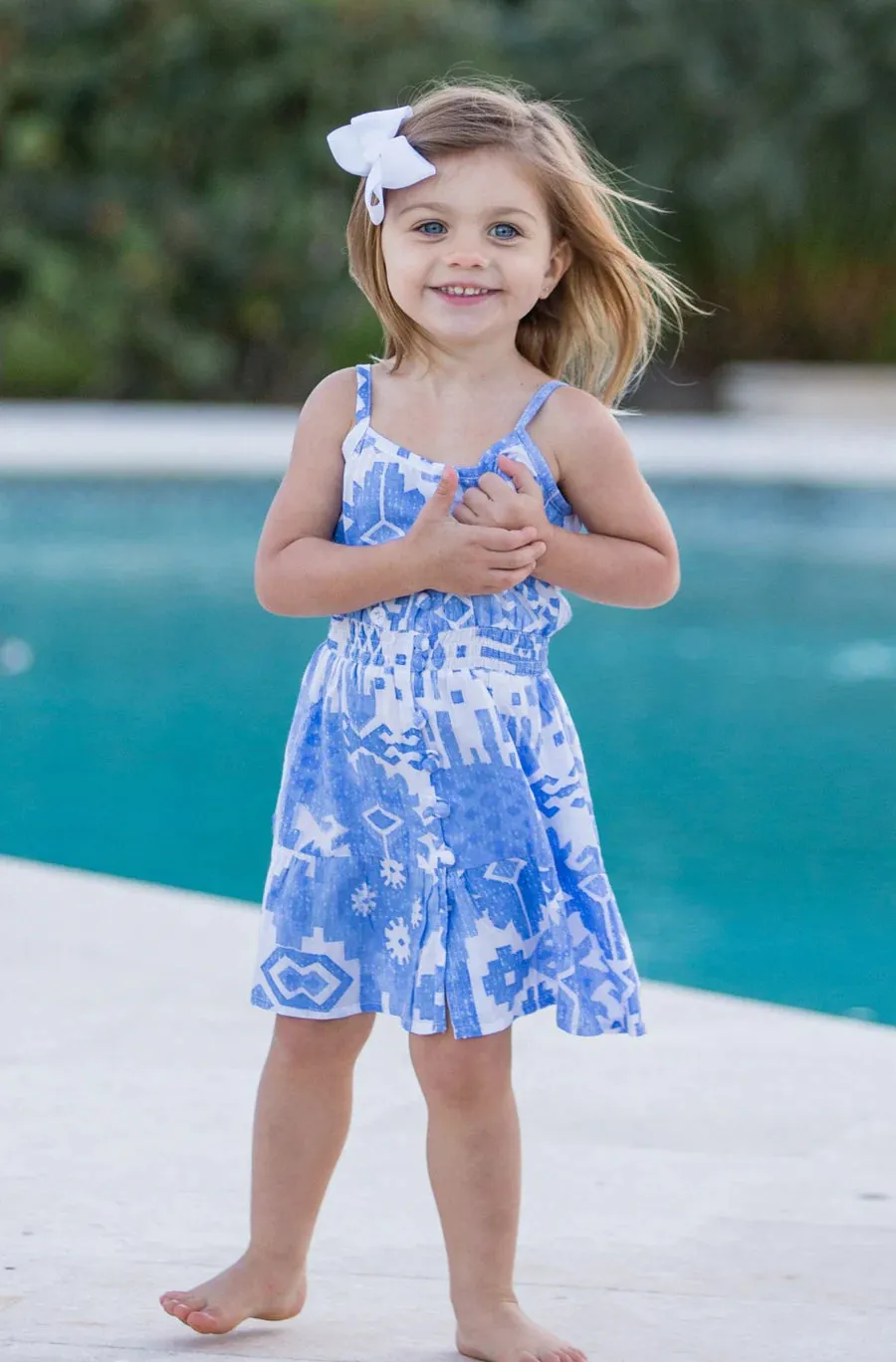 Girl's Periwinkle Lala Dress