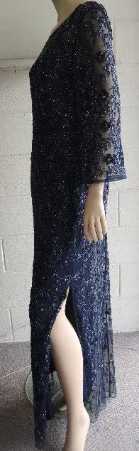 Jesse Harper Long Beaded Dress