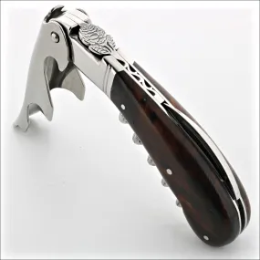 Laguiole Magnum Corkscrew Deco Rose - Desert Ironwood