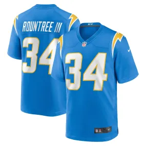 Larry Rountree III Los Angeles Chargers Nike Player Game Jersey - Powder Blue