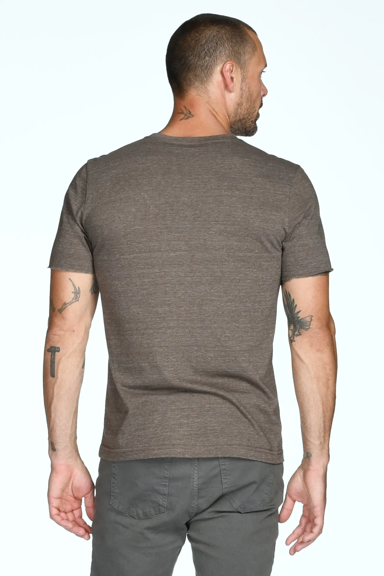 Men's Princeton Wide Pocket V-Neck Tee