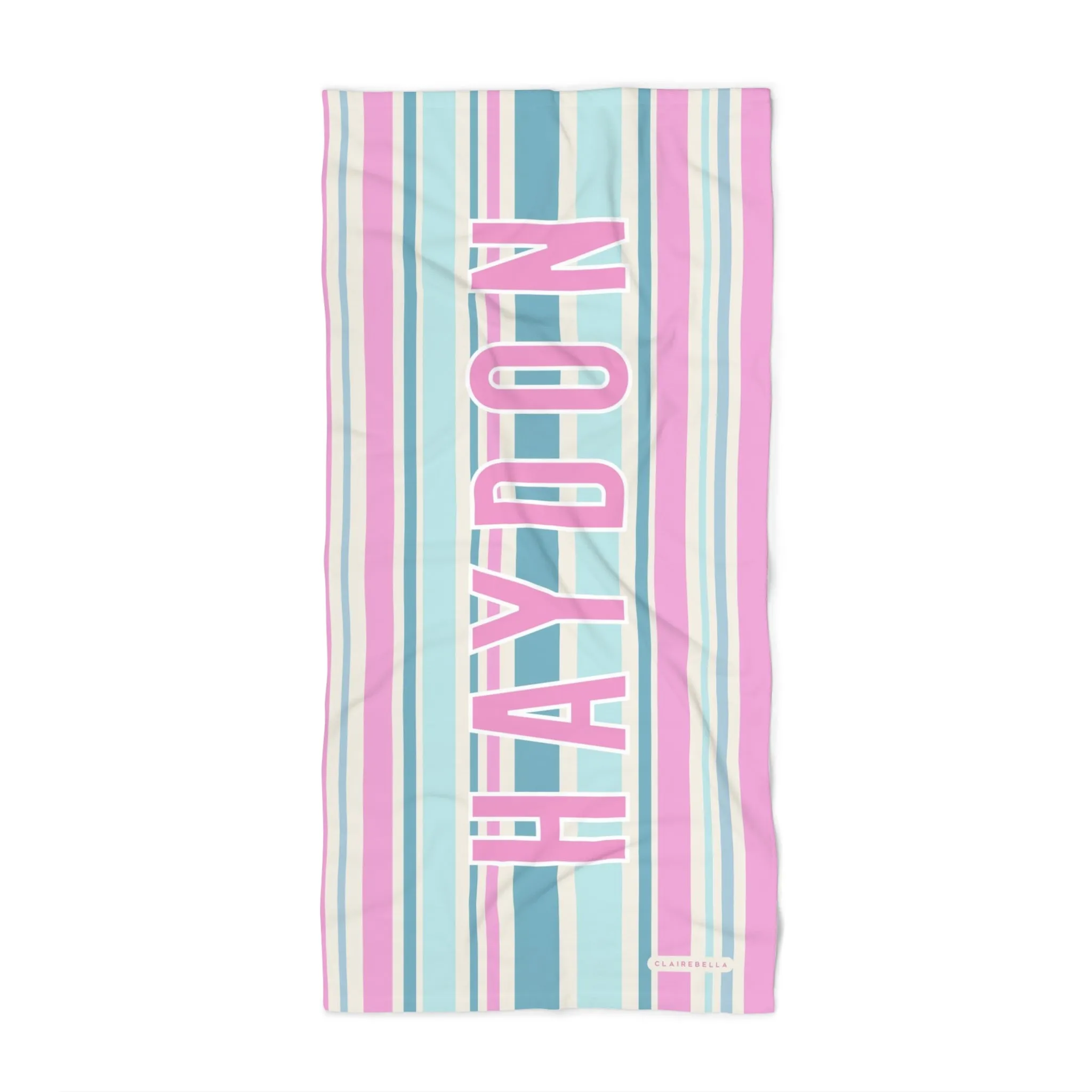 Multi Stripe Beach Towel