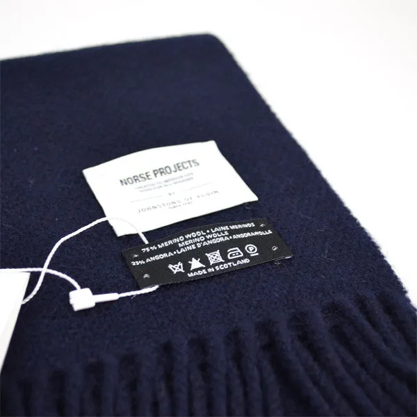 Norse Projects x Johnstons - Hop Sack Scarf - Dark Navy