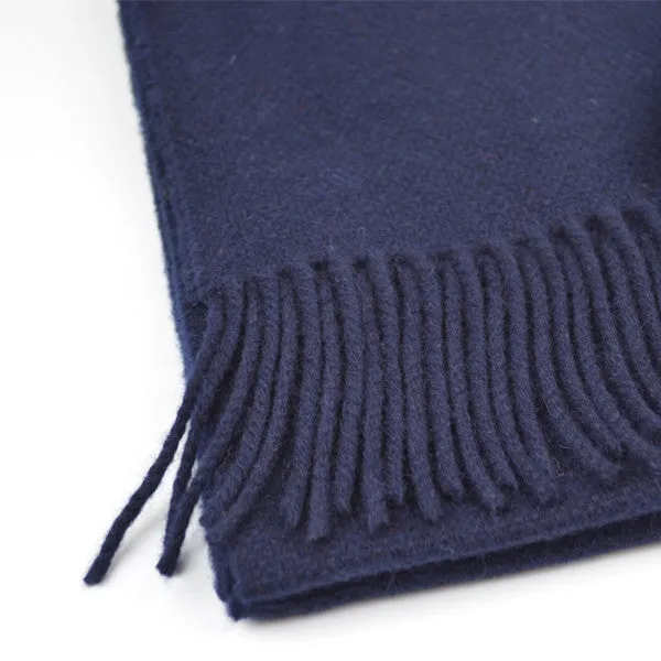 Norse Projects x Johnstons - Hop Sack Scarf - Dark Navy