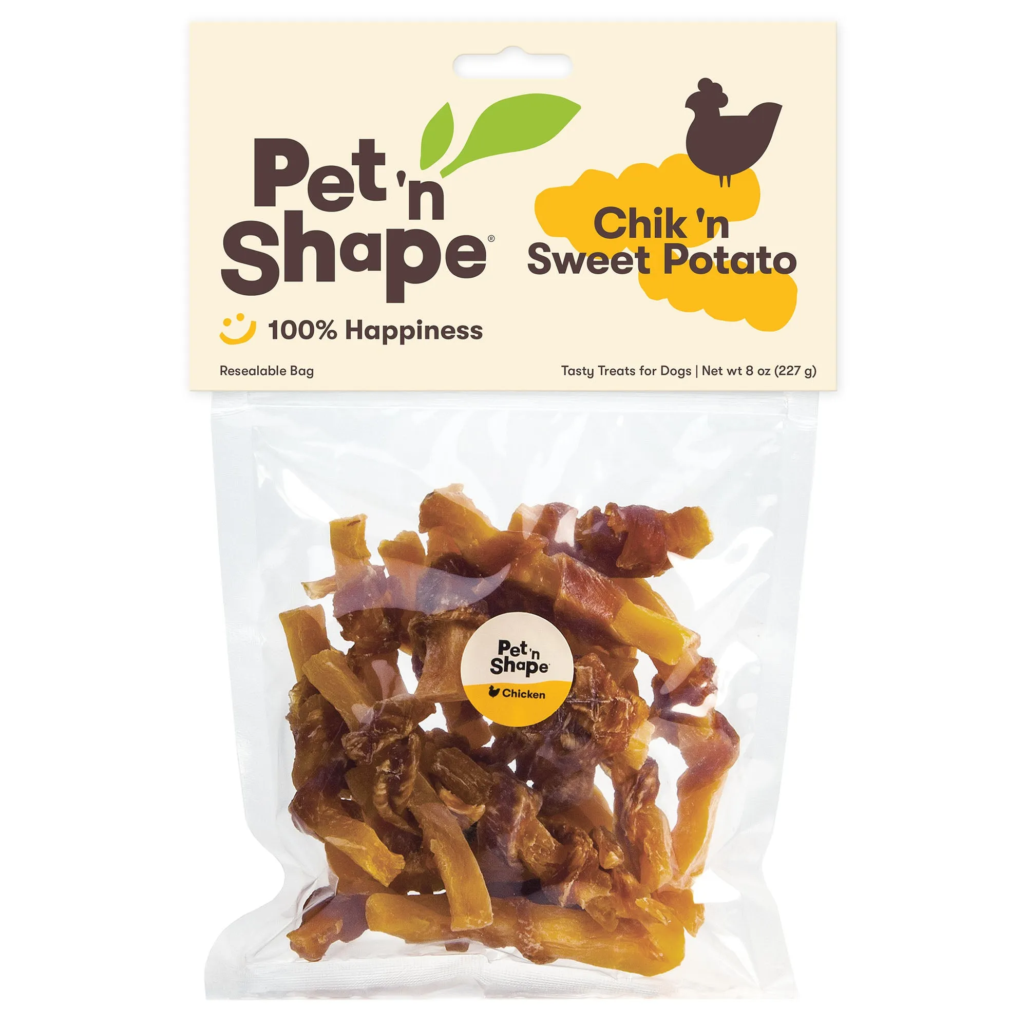 Pet 'n Shape Chik 'n Sweet Potato Dog Treat 8oz