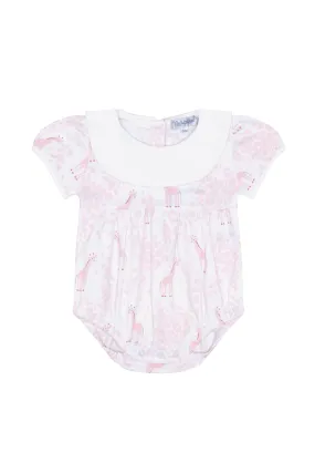 Pink Giraffe Print Bubble