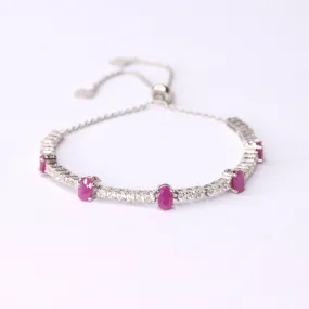 Ruby Adjustable Bracelet