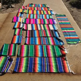 Serape RUNNER or SCARF  71”-14”