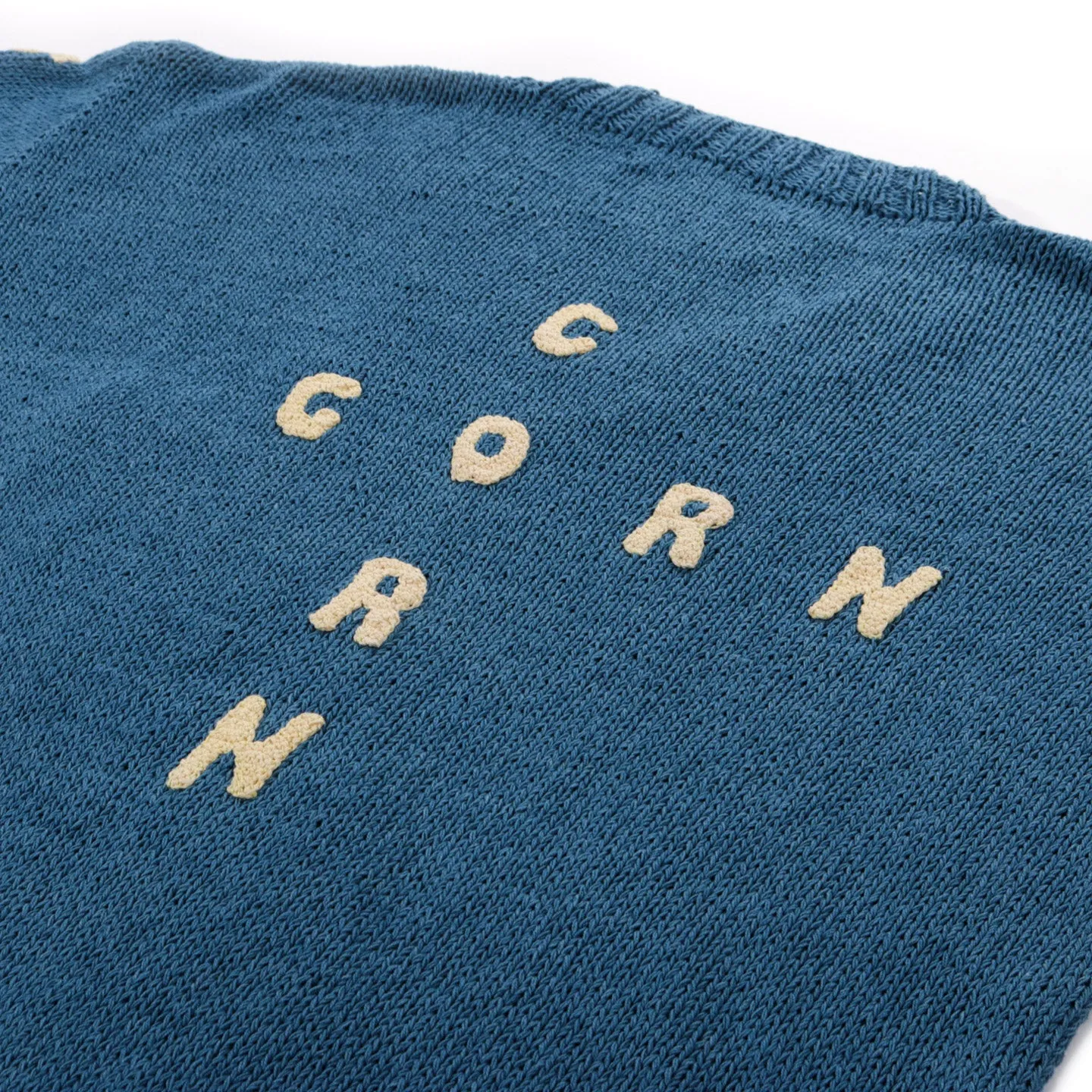 STORY MFG. KEEPING JUMPER BLUE CORN