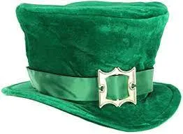 Top Hat Elope  Leprechaun Hat Adults Standard Green St Patrick's Day - Preowned