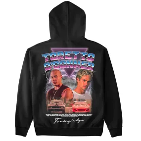 Toretto and O'Conner premium Hoodie