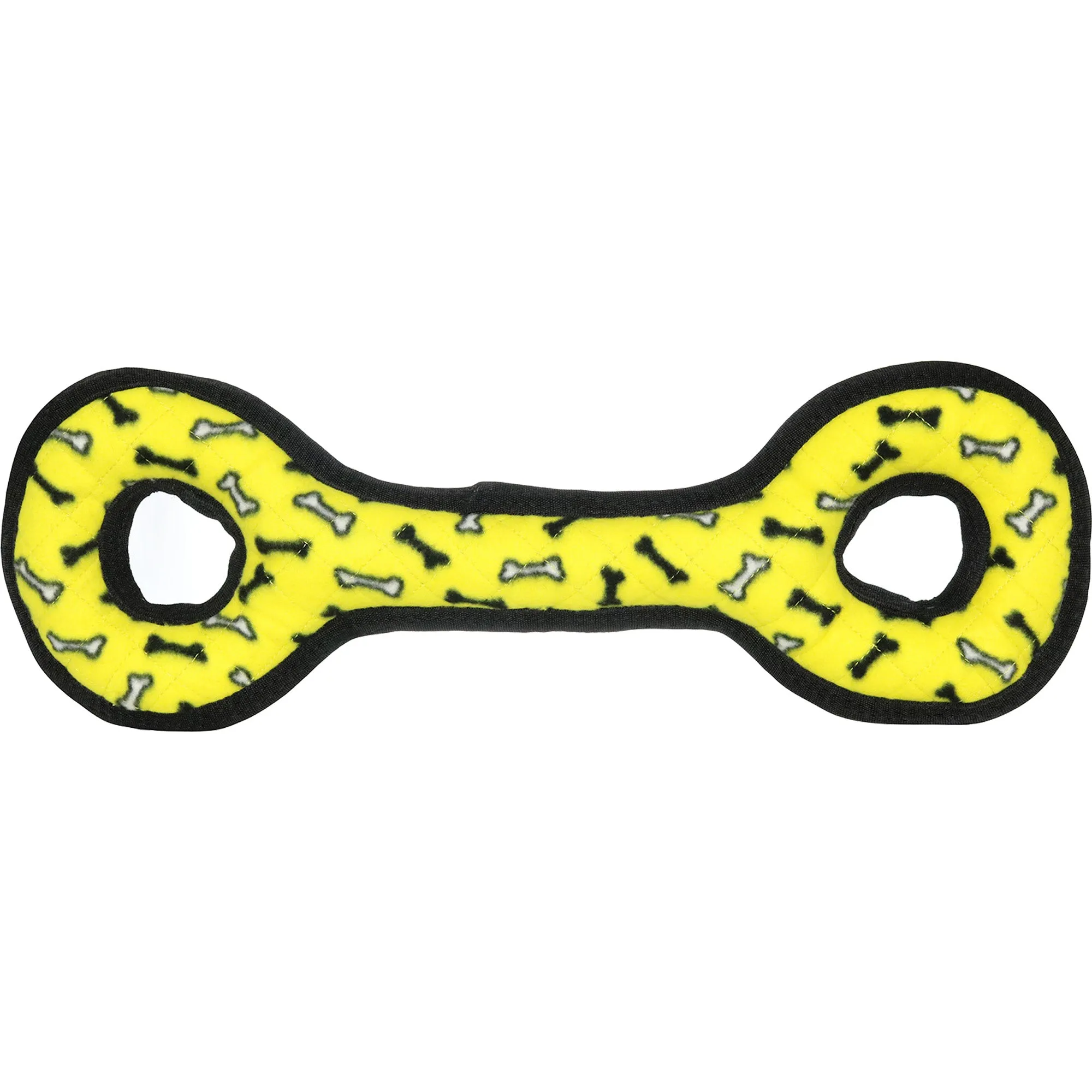 Tuffy Ultimate Tug-O-War Yellow Bone, Dog Toy